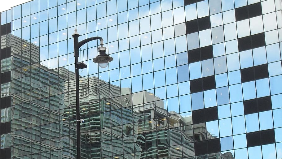 Birmingham, Reflection, Glass, Building, windo front, windo panes HD wallpaper