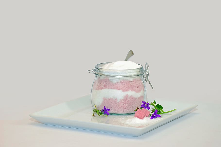 clear glass jar with cream, eat, sugar, calories, food, sweet, HD wallpaper