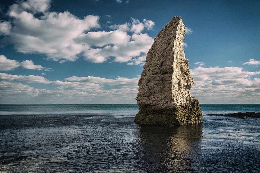 Rock formation on the Jurassic Coast in Dorset, England, nature