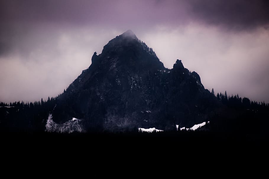 nature, landscape, mountain, clouds, sky, travel, adventure HD wallpaper