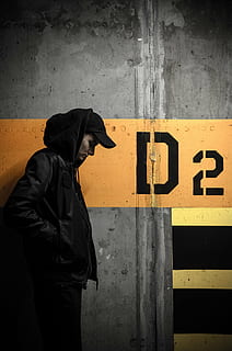 person touching his jacket near wall, architecture, building HD wallpaper