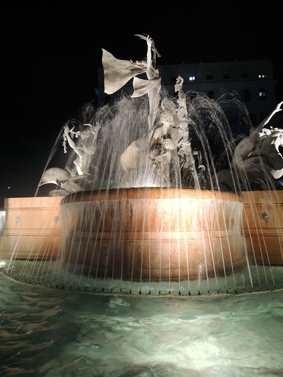 puerto rico, paseo de la princesa, san juan, image, water, motion