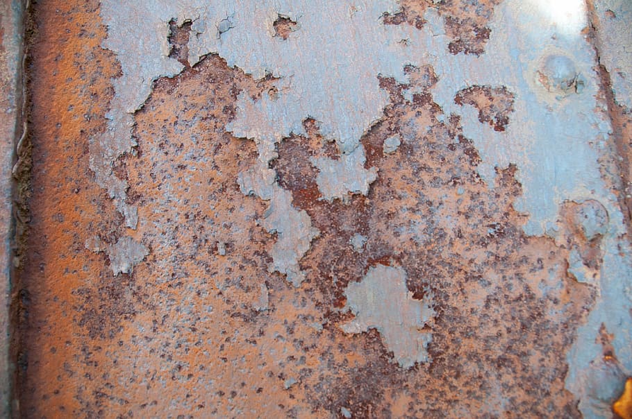 close-up photo of rusted metal part, Background, Texture, rusty HD wallpaper
