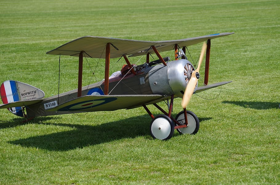 Aircraft, Land, Model, airplane, air Vehicle, grass, outdoors HD wallpaper