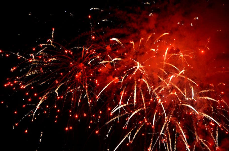 flame, firecracker, festival, celebration, firework, firework display HD wallpaper