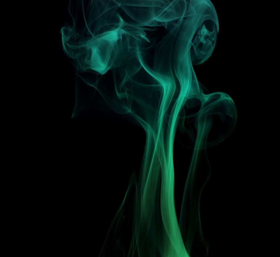 smoke, color, light, flash, background, abstract, form, design HD wallpaper