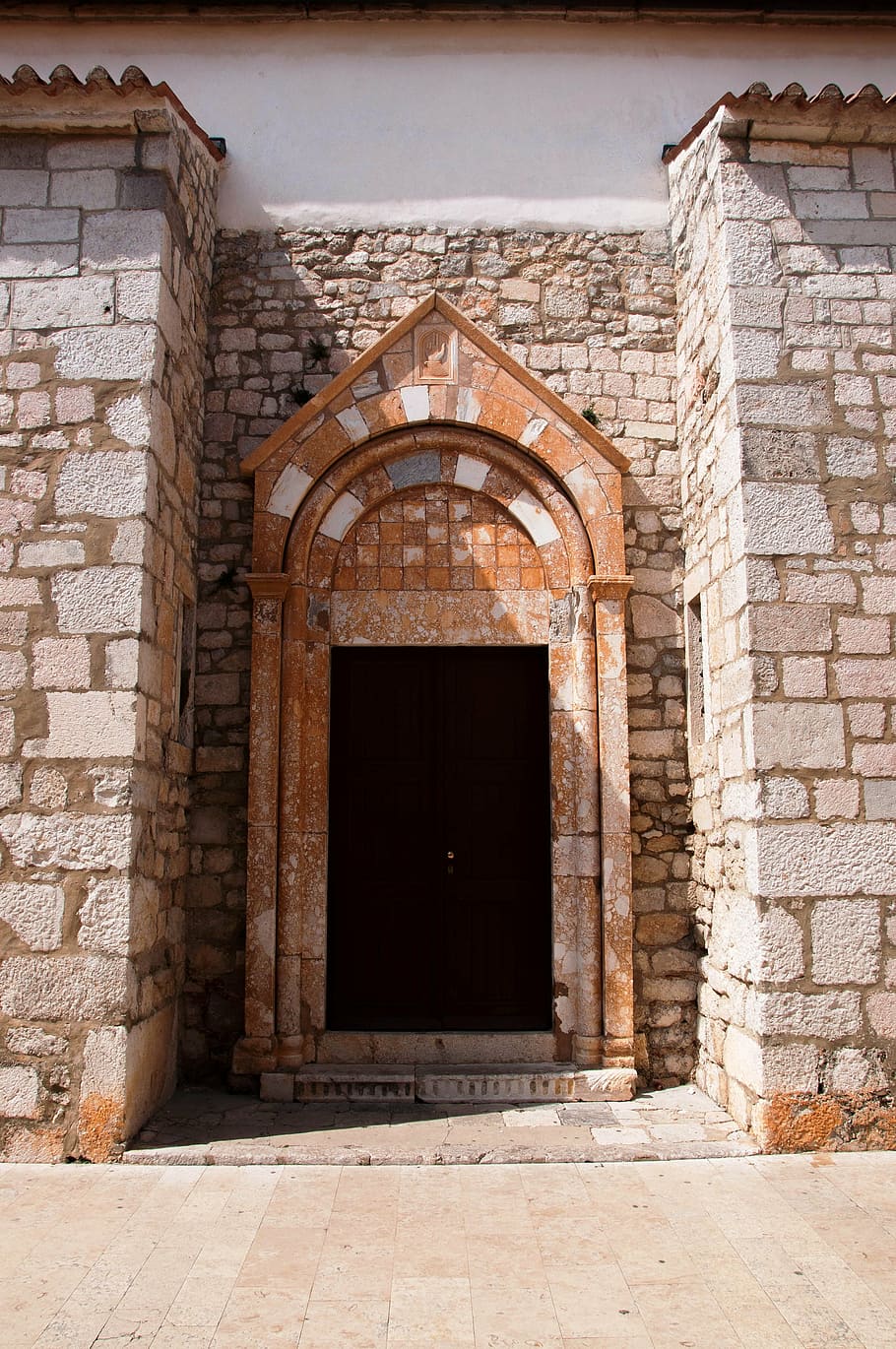 door, croatia, istria, august, borgo, architecture, built structure, HD wallpaper