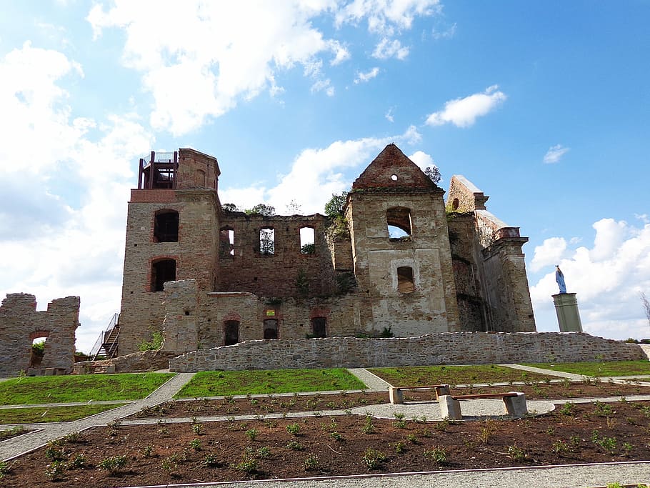 Monument, Castle, Building, Architecture, the ruins of the HD wallpaper