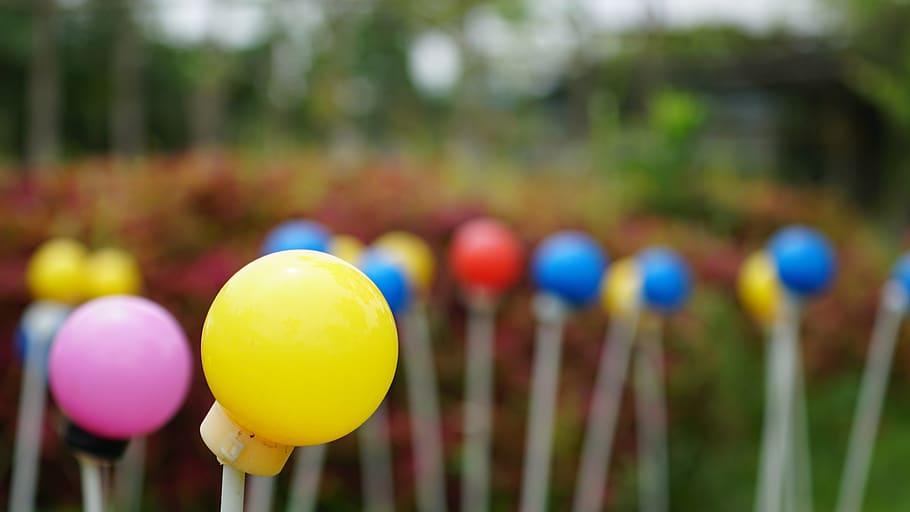 balloon, celebration, bunch, easter, fun, spring, decoration HD wallpaper