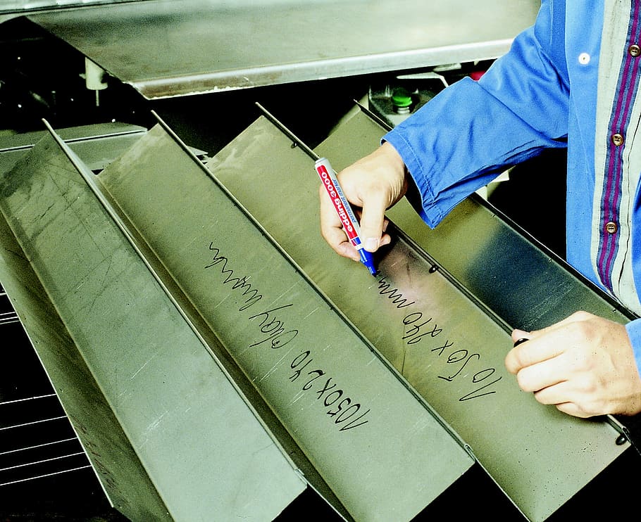 marker, metal, writing, one person, human hand, real people HD wallpaper