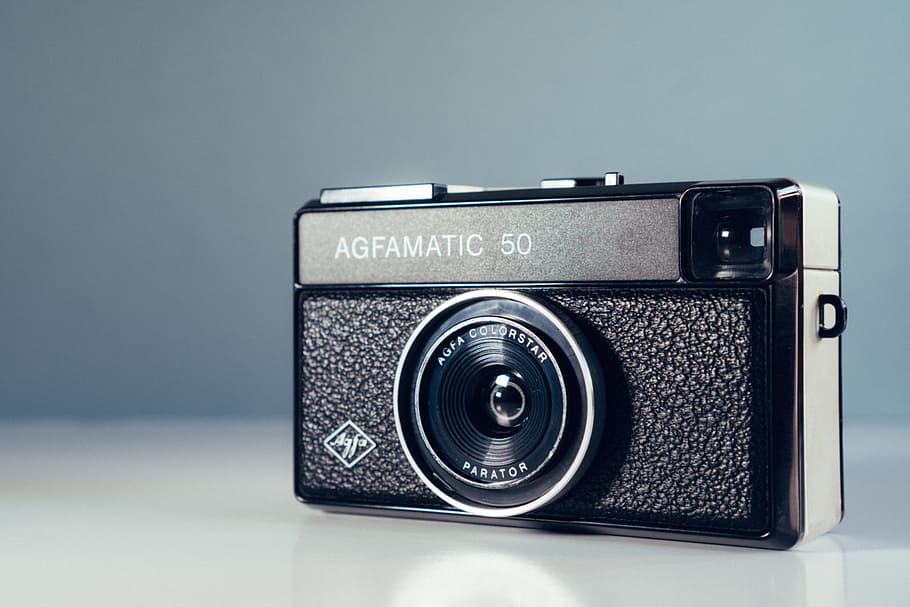 camera, lens, shoot, vintage, picture, photo, image, agfamatic, HD wallpaper
