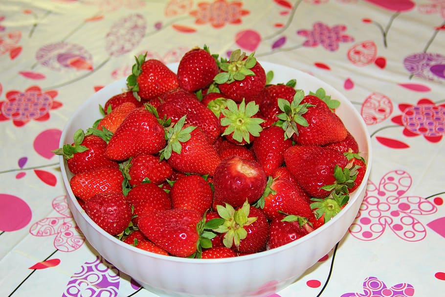 fruit, rossa, red, berry fruit, food and drink, strawberry HD wallpaper