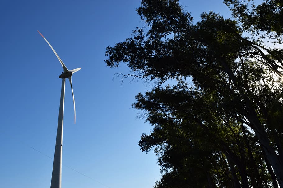 sun, wind energy, mill, renewable energy, environmental conservation HD wallpaper