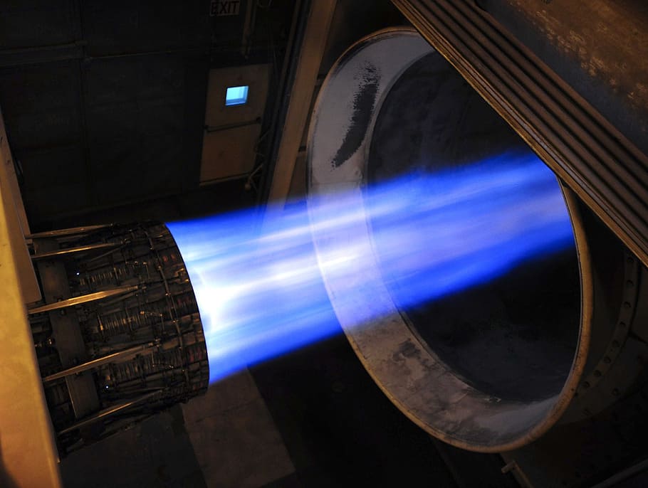 ellsworth air force base, south dakota, testing, engine, light HD wallpaper