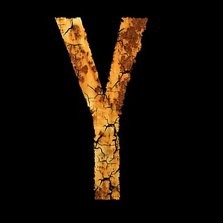 brown Y digital wallpaper, letter, stainless, font, module HD wallpaper