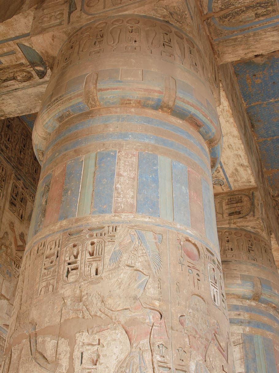 Egypt, Temple, Complex, Building, temple complex, pillar, ancient times HD wallpaper