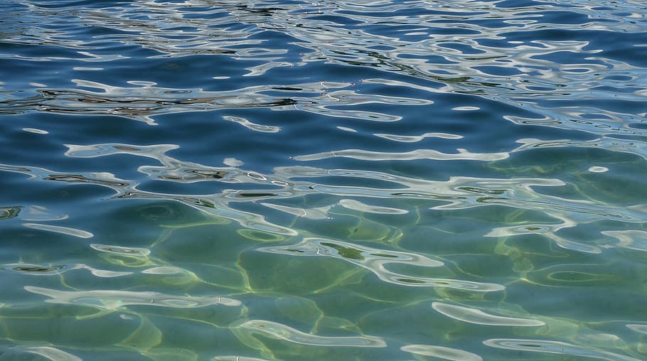 transition, lichtspiel, water, reflection, wave, ruffled, pattern HD wallpaper