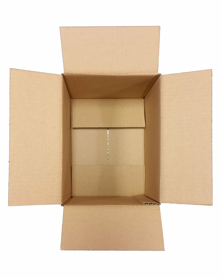brown cardboard box, corrugated, packaging, carton, shipping, HD wallpaper