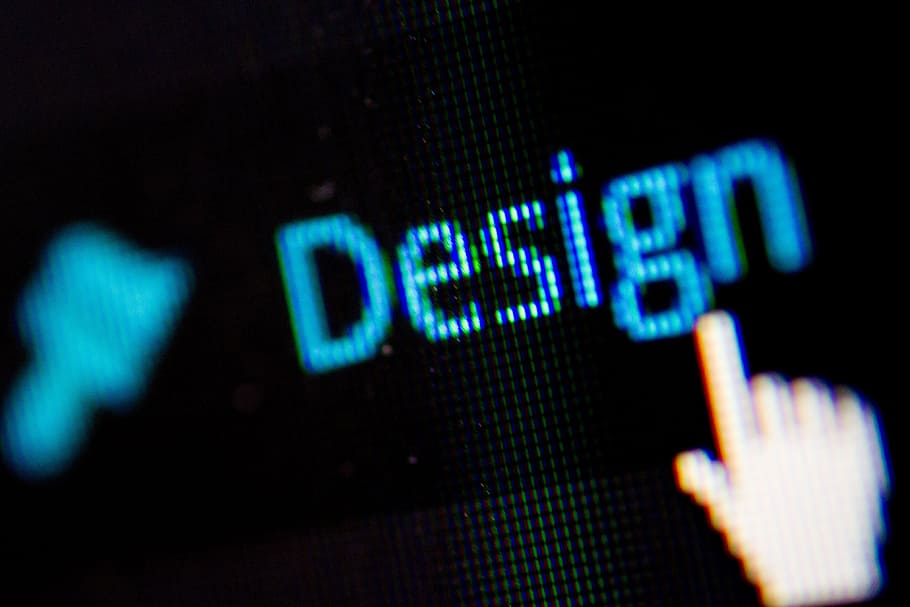 Design LED text, internet, www, web design, media, blog, wordpress, HD wallpaper
