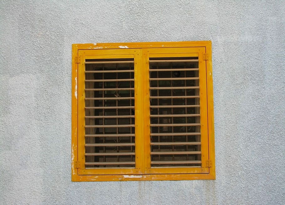 Window, Building, Architecture, Orange, house, exterior, construction HD wallpaper