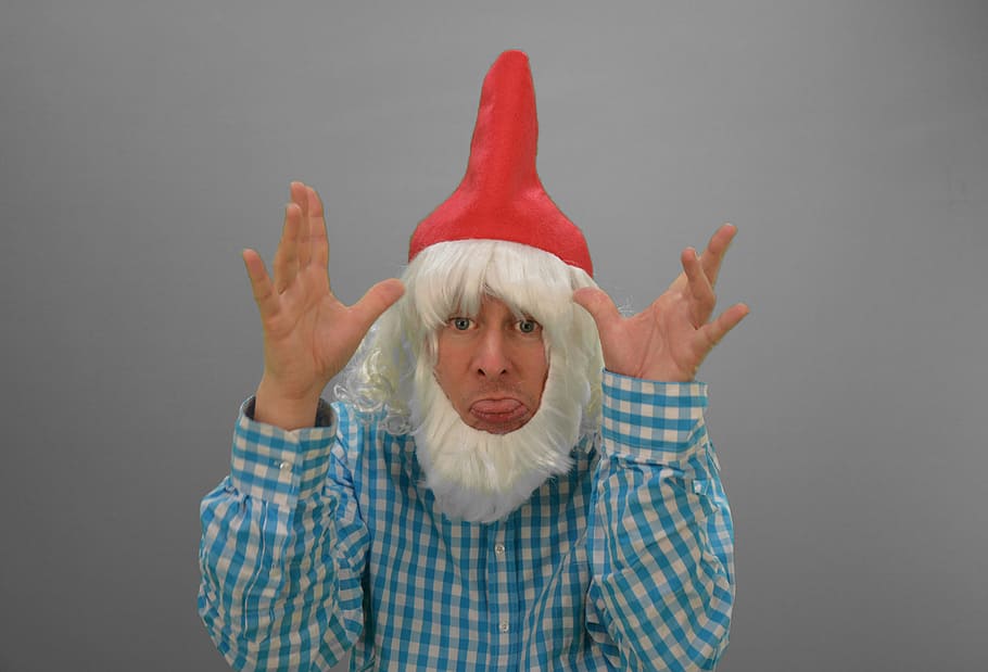 Dwarf, Gnome, Imp, Kobold, Bäh, make fun of, not taken seriously HD wallpaper