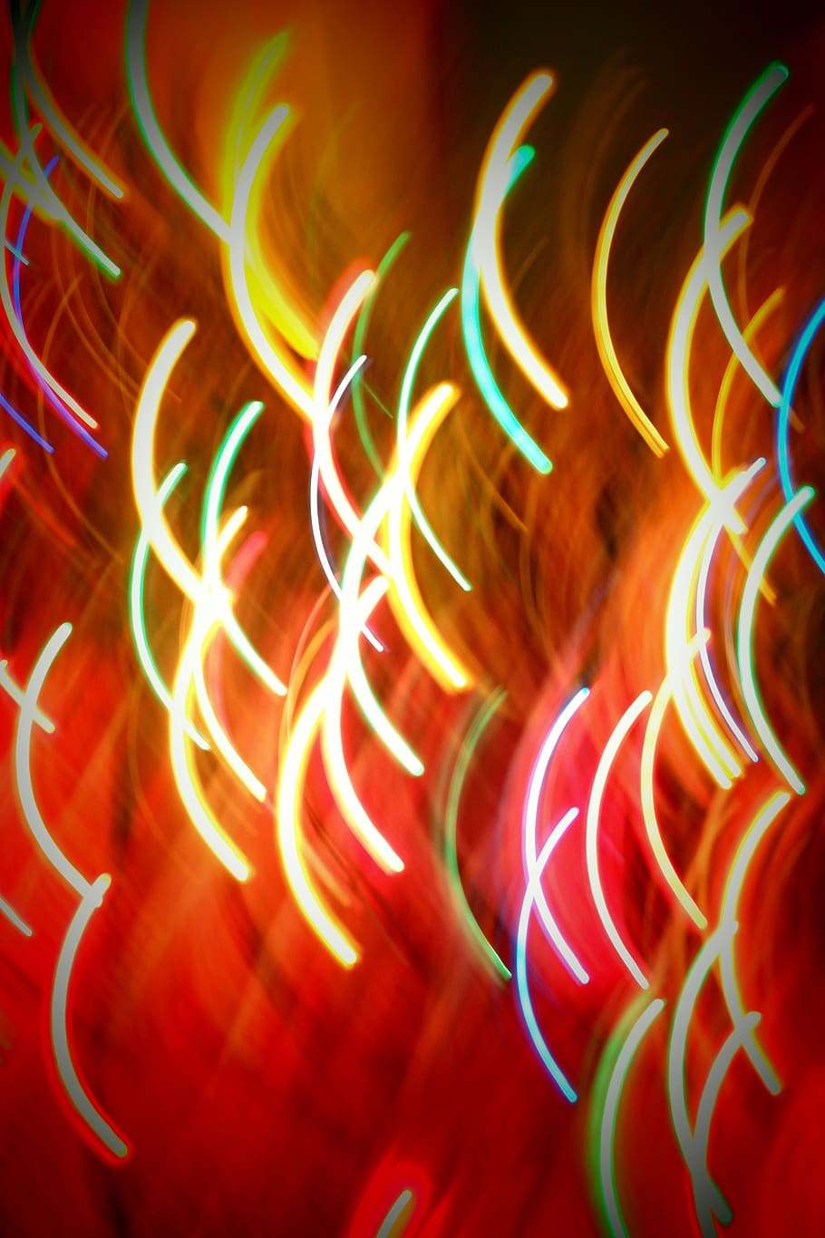 lights, irregularity, glow, colors, illuminated, glowing, pattern HD wallpaper