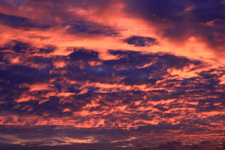 Sky, Sunset, Clouds, Evening, evening sky, nature, cloud - Sky HD wallpaper