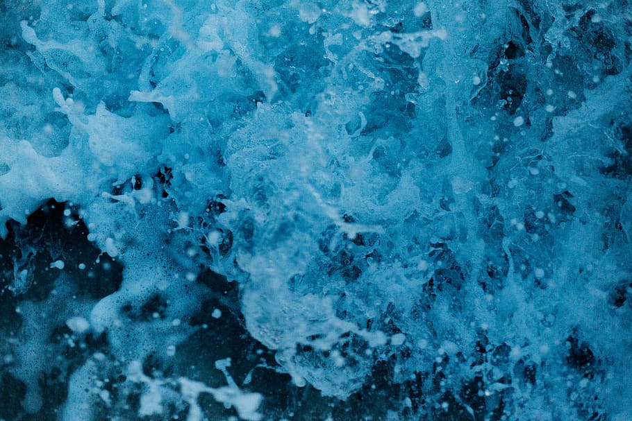 water, wave, ocean, seashore, splash, splashing, wave crashing HD wallpaper