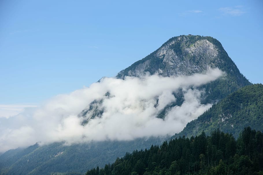 tyrol, mountain, clouds, sky, landscape, alpine, beauty in nature HD wallpaper