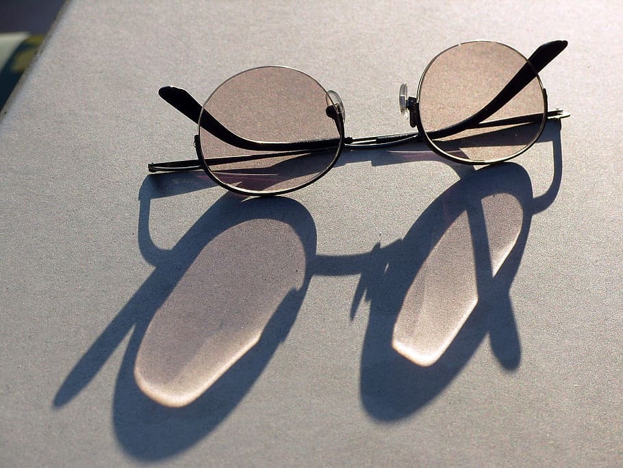 glasses, see, see sharp, dioptrin, lenses, shadow, eyeglasses HD wallpaper