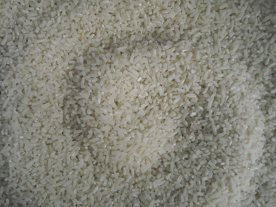 rice grains, white, padi, full frame, backgrounds, food, food and drink HD wallpaper