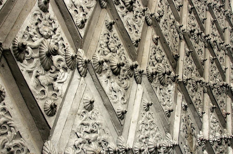 pattern, decor, graphic, relief, no people, art and craft, architecture HD wallpaper