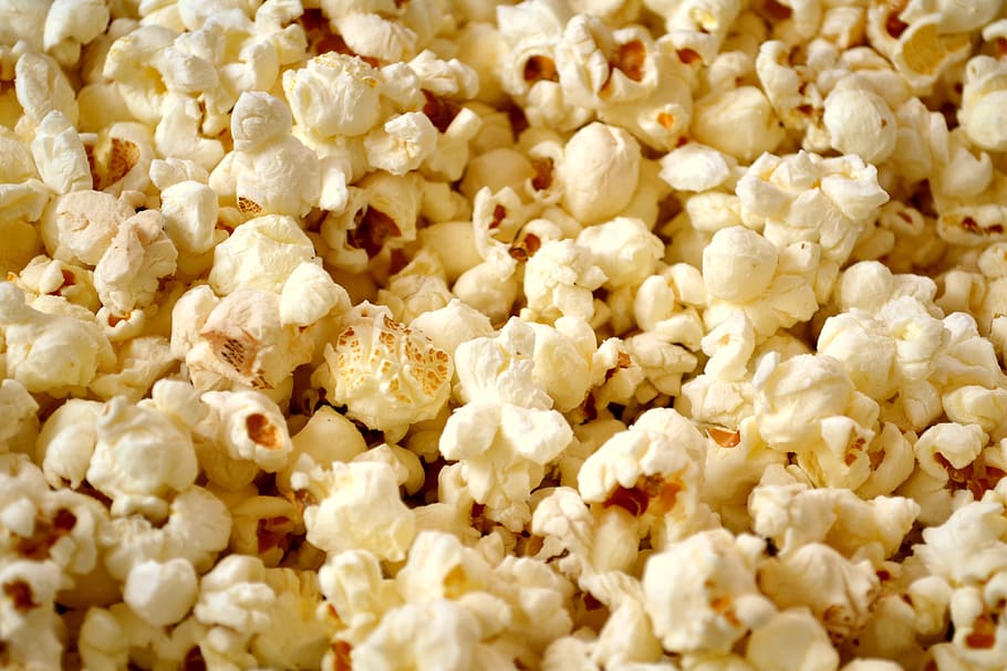 bunch of popcorn, cotufas, crispeta, canguil, cinema, food HD wallpaper