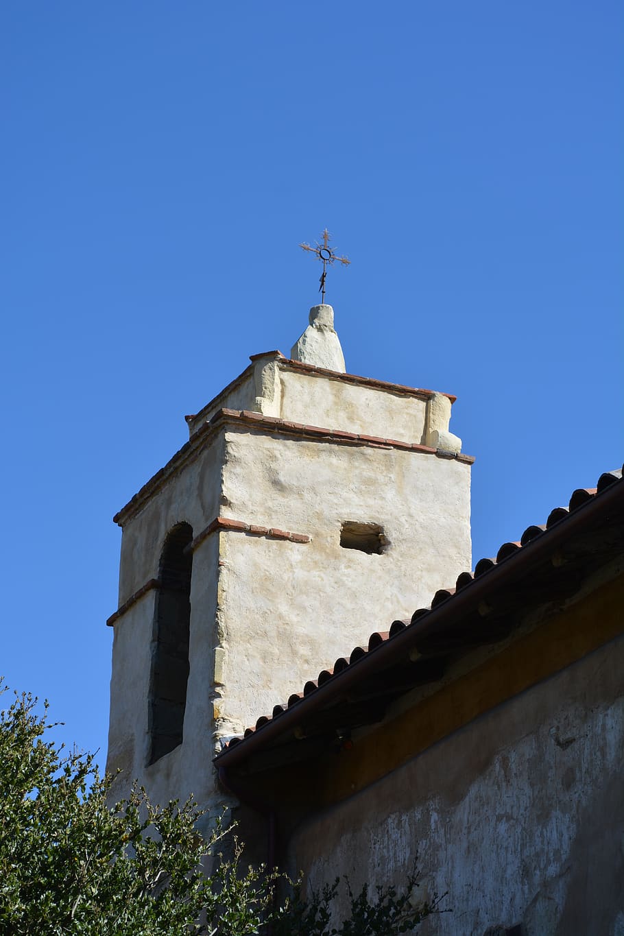 carmel, mission, bell, architecture, built structure, sky, clear sky HD wallpaper