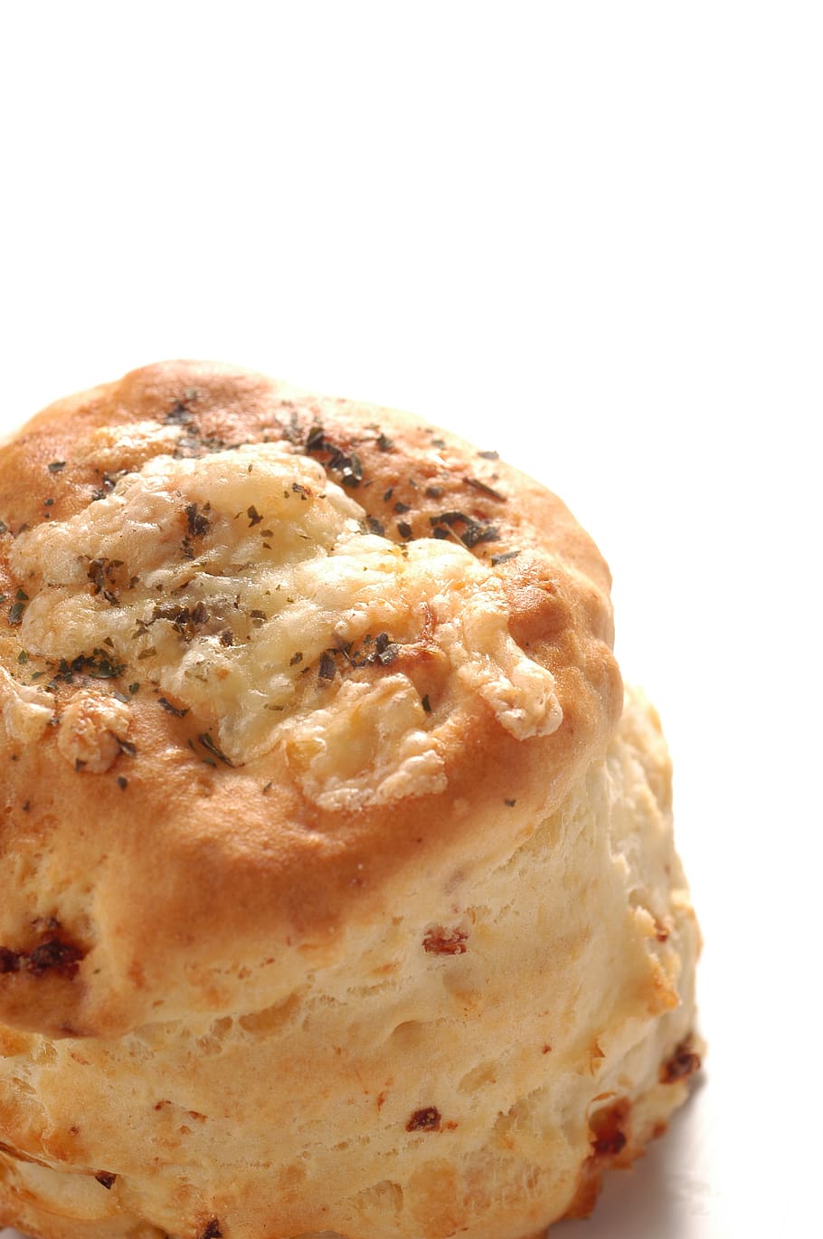 scone, close up, nice, food and drink, baked, white background HD wallpaper