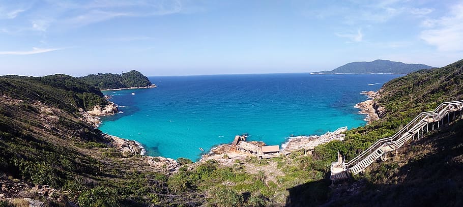 island, ocean, scenery, sea, water, scenics - nature, beach HD wallpaper