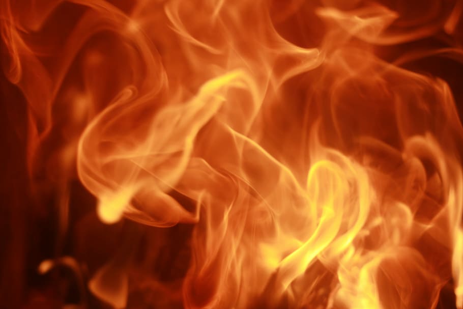 fire, barbecue, burn, flame, hot, heat, burning, fire - natural phenomenon HD wallpaper