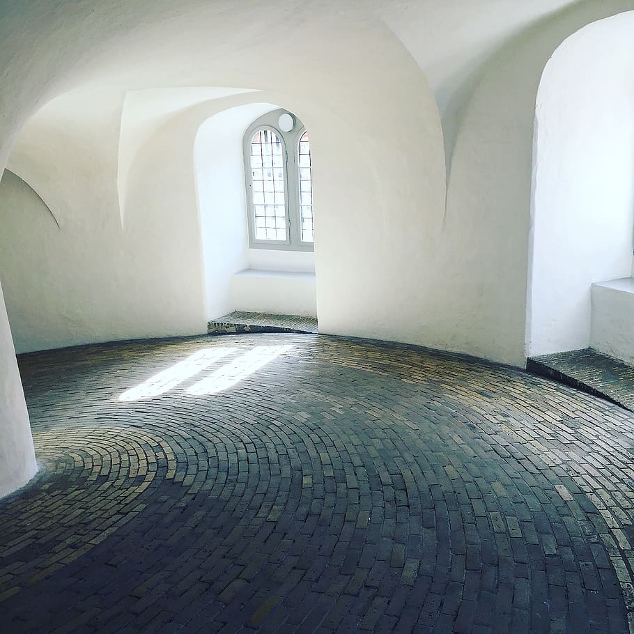 architecture, denmark, design, round tower, old, built structure HD wallpaper