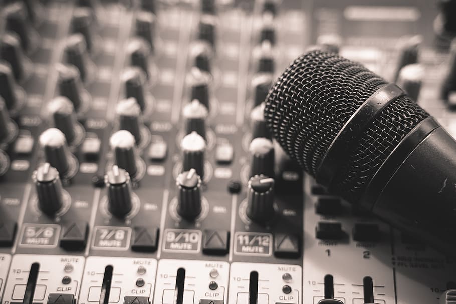 mixer, birthday party, dj, controller, buttons, sound studio HD wallpaper