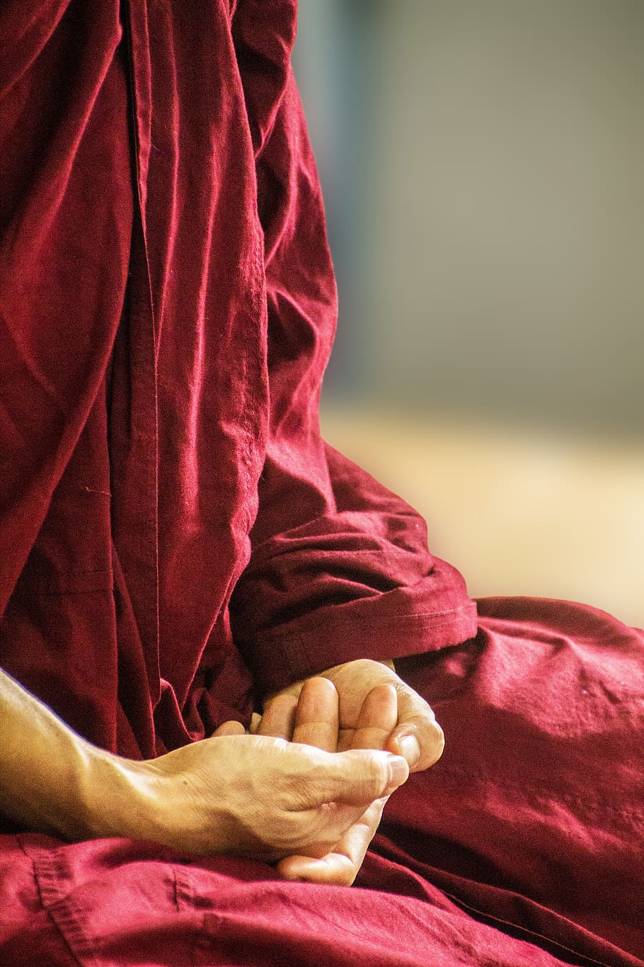 man meditate, Theravada, Monk, Buddhism, Religious, theravada monk