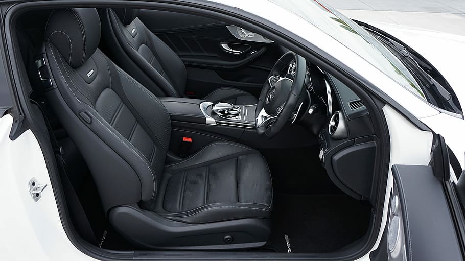 opened white and black vehicle interior during daytime, car HD wallpaper