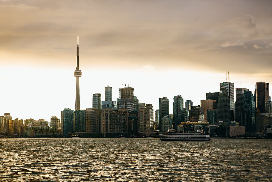 skyline, architecture, buildings, infrastructure, city, tower HD wallpaper