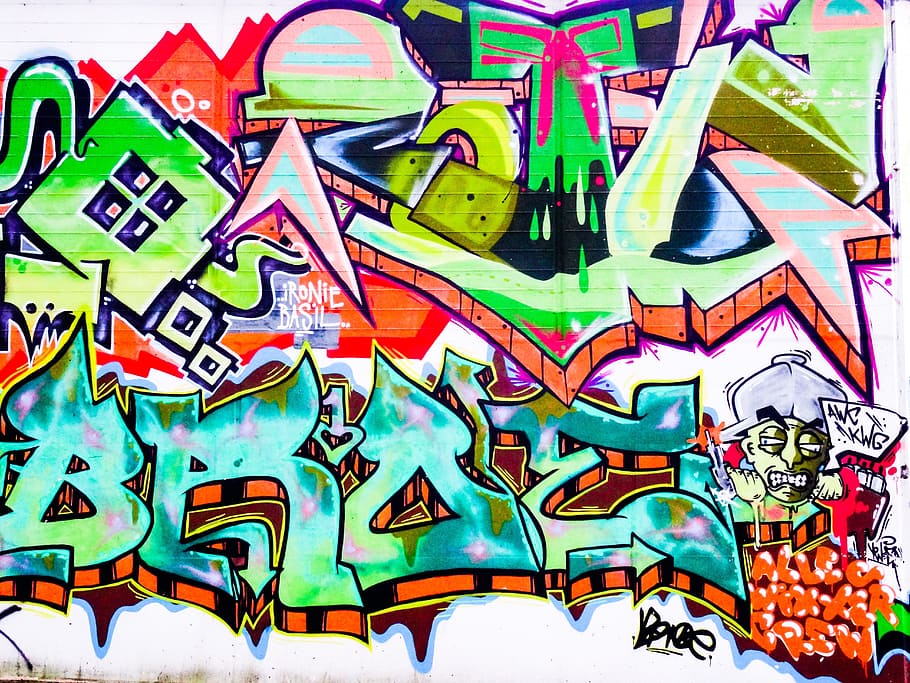 Hd Wallpaper Graffiti Letters Font Text Decoration Painted Wall Art Wallpaper Flare