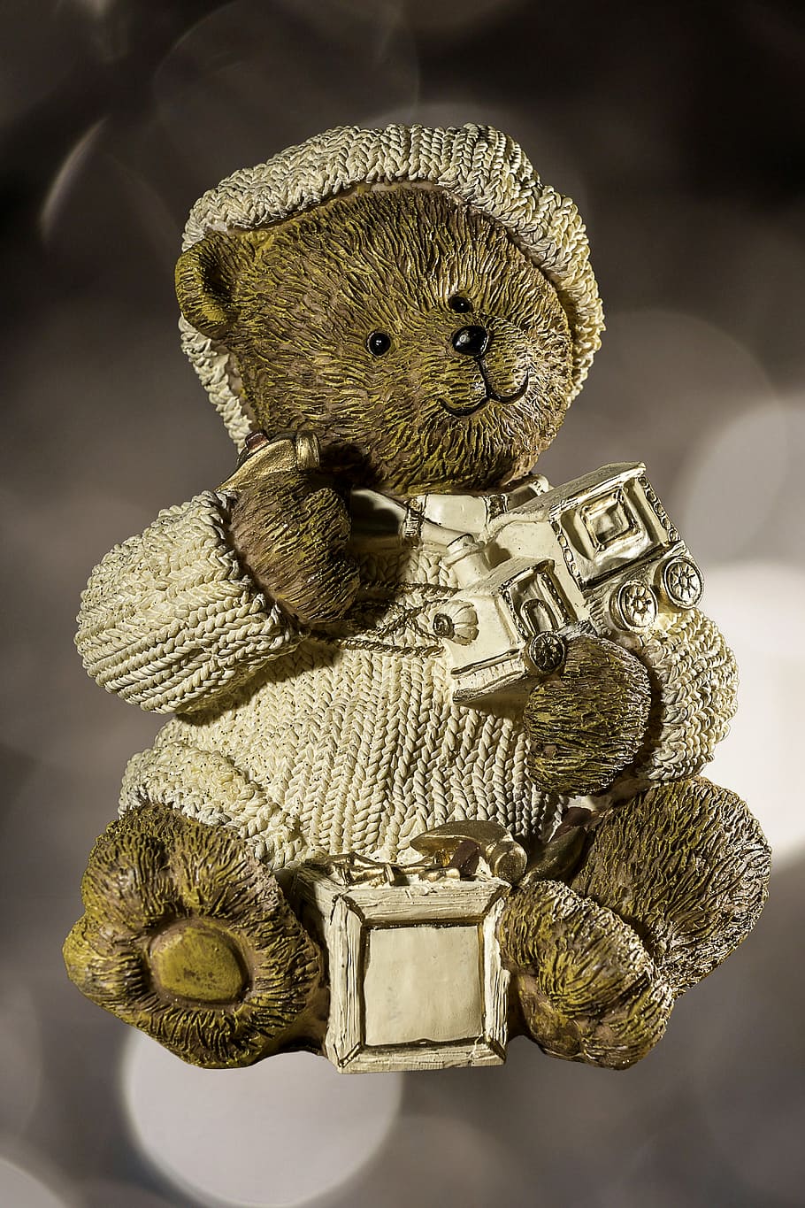 decoration, figure, decorative, cropping, bear, teddy bear HD wallpaper