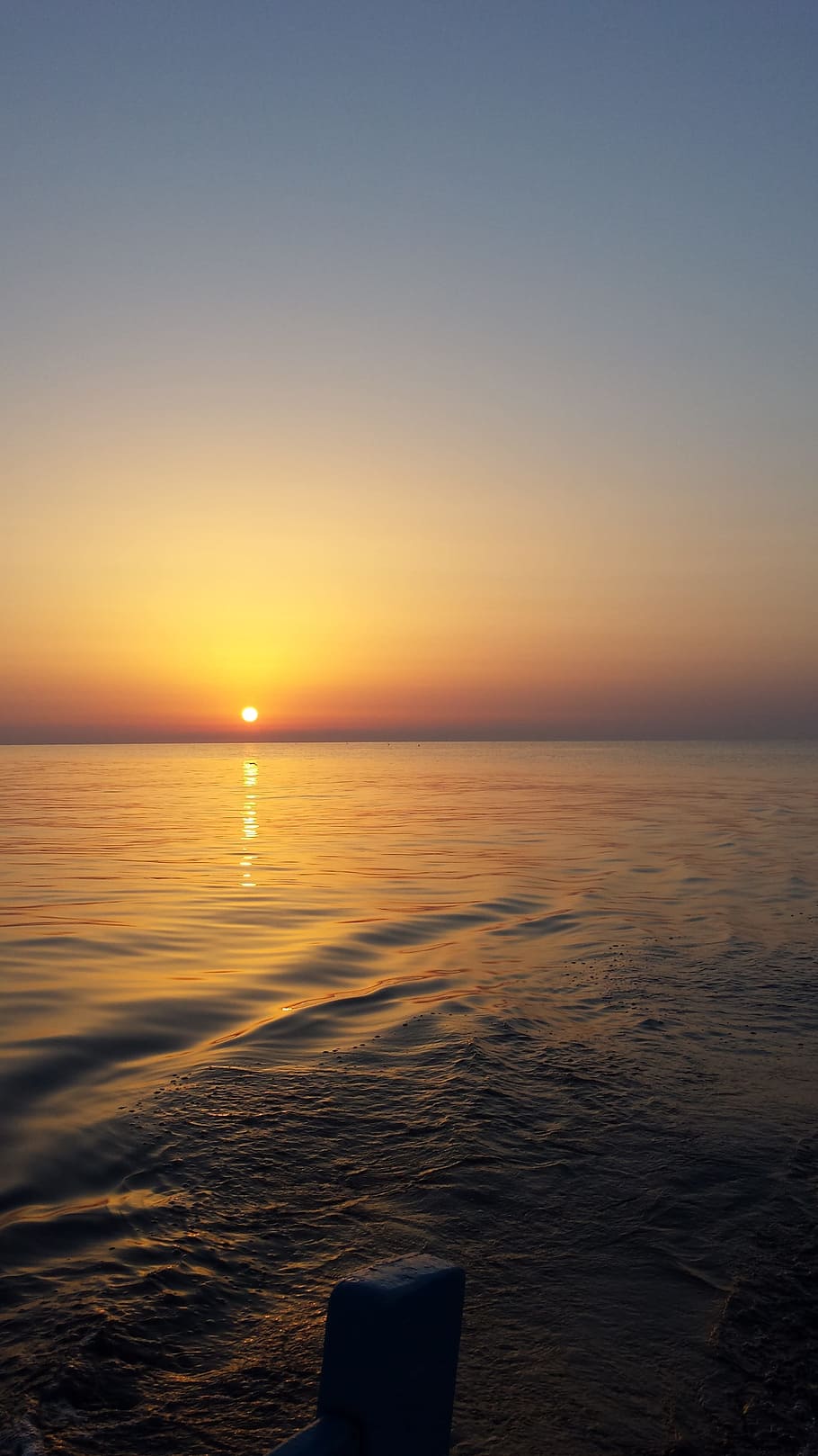 Sunset, Atmosphere, summer, sea, scenics, beach, nature, beauty in nature HD wallpaper