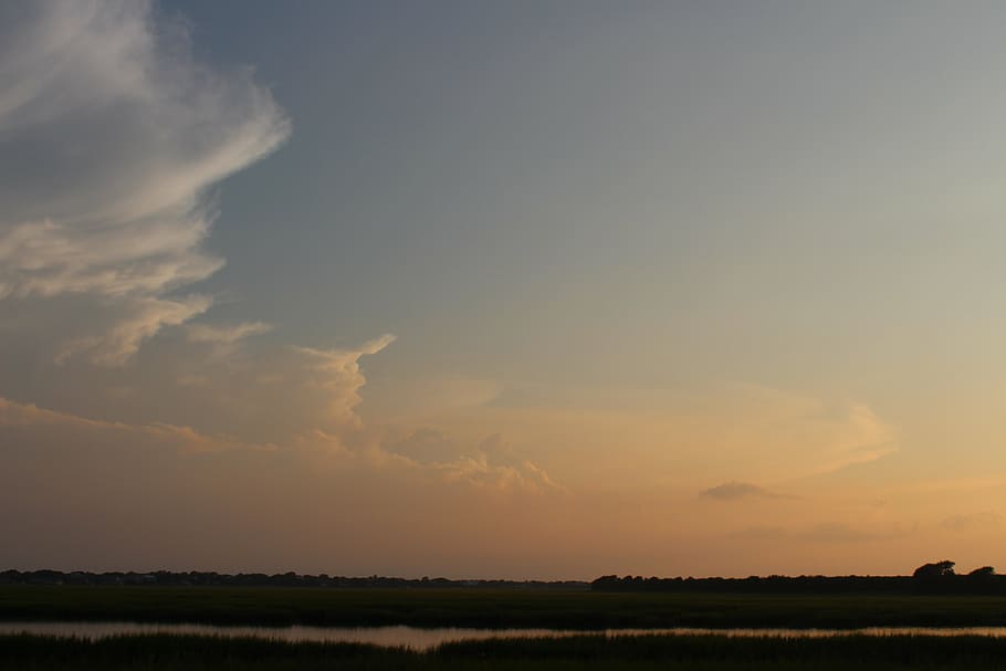 sky, clouds, clouds sky, sky clouds, cumulus, scenic, light HD wallpaper