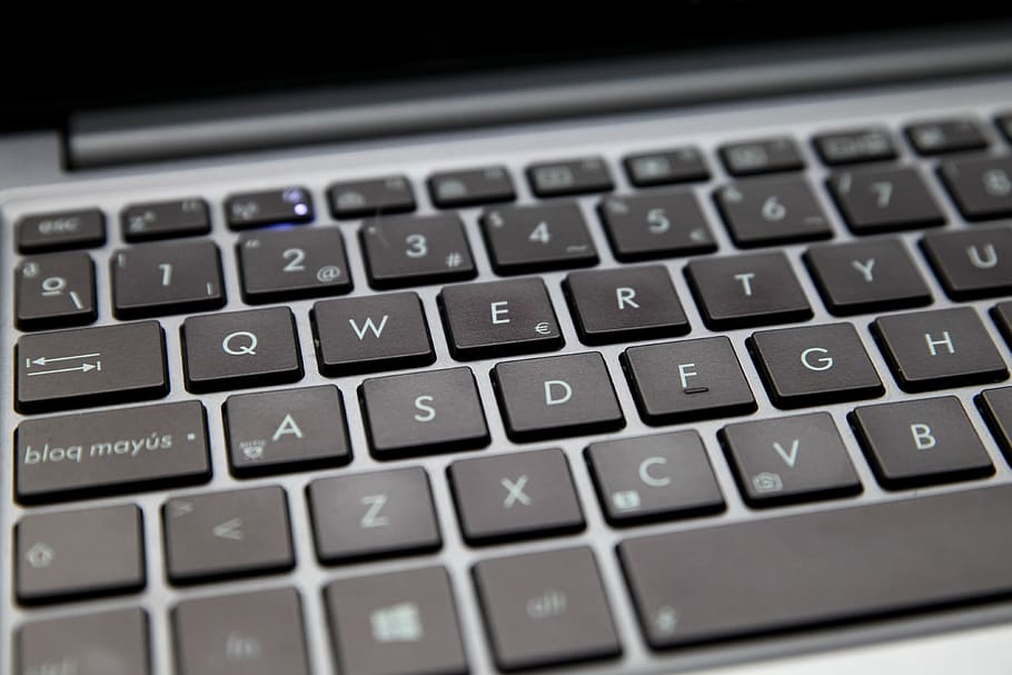 computer, portable, keyboard, computing, keys, technology, laptop HD wallpaper
