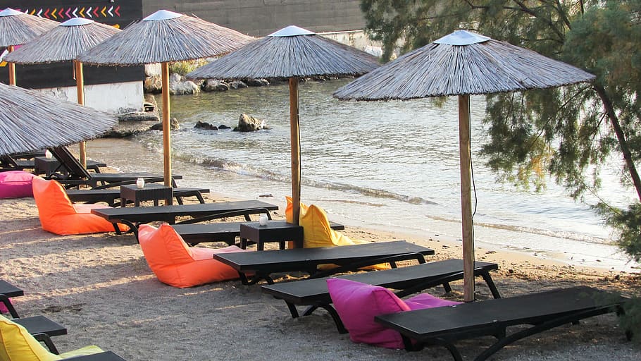 cafeteria, design, summer, vacation, leisure, holiday, tourism HD wallpaper