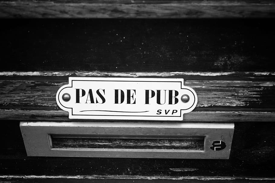 mail, mailbox, black and white post, text, communication, western script HD wallpaper
