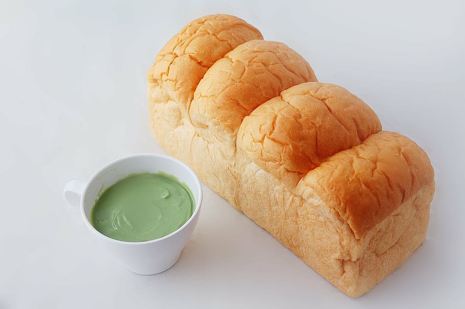 bread, steamed custard, white, cup, bakery, wasabi, food and drink HD wallpaper